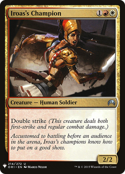 Iroas's Champion (LIST-ORI-214) - The List