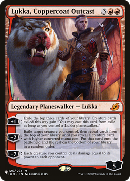 Lukka, Coppercoat Outcast (LIST-125/274) - The List