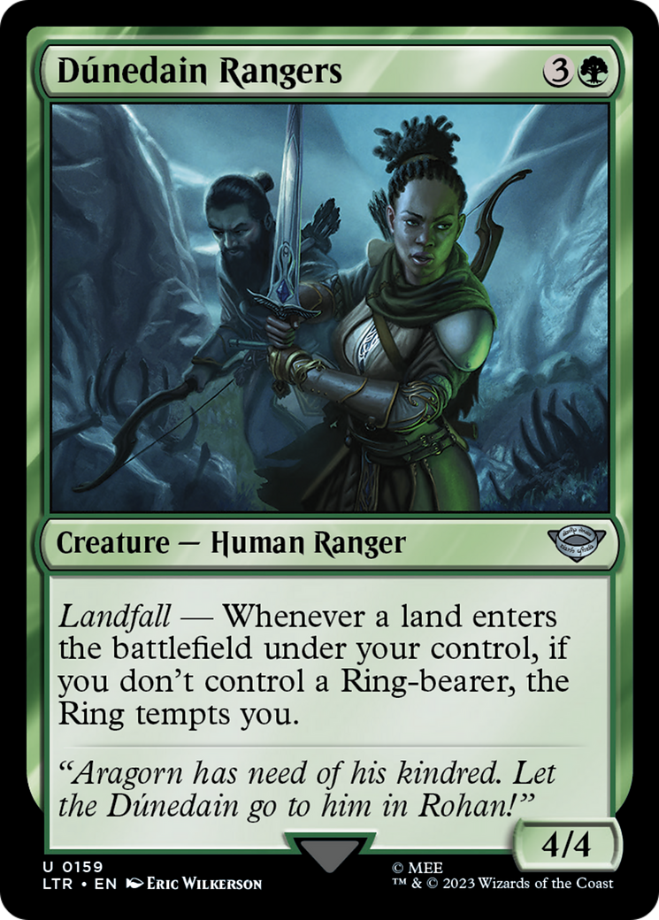Dunedain Rangers (LTR-159) - The Lord of the Rings: Tales of Middle-earth Foil