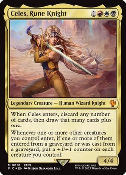 Celes, Rune Knight (FIC-001) - Commander: FINAL FANTASY