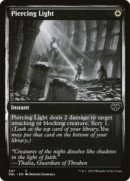 Piercing Light (DBL-297) - Innistrad: Double Feature