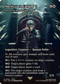 Noctis Lucis Caelum - Kenrith, the Returned King (Showcase) (FCA-023) - FINAL FANTASY: Through the Ages