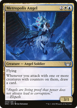 Metropolis Angel (SNC-203) - Streets of New Capenna Foil