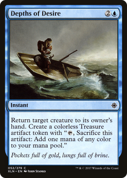 Depths of Desire (XLN-052) - Ixalan Foil