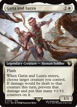 Gatta and Luzzu (Extended Art) (FIC-134) - Commander: FINAL FANTASY