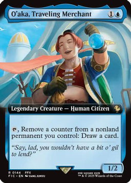 O'aka, Traveling Merchant (Extended Art) (FIC-144) - Commander: FINAL FANTASY
