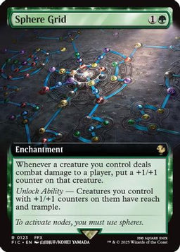 Sphere Grid (Extended Art) (FIC-123) - Commander: FINAL FANTASY Foil