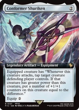 Conformer Shuriken (Extended Art) (FIC-127) - Commander: FINAL FANTASY