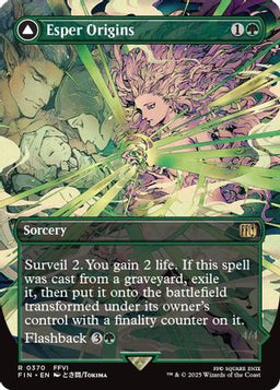 Esper Origins (Borderless) (FIN-370) - FINAL FANTASY Foil
