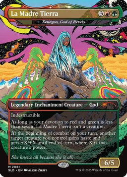 La Madre Tierra - Xenagos, God of Revels (SLD-2061) - Secret Lair Drop Series