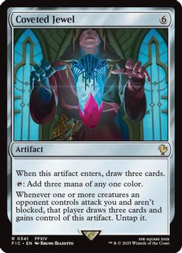 Coveted Jewel (Surge Foil) (FIC-341) - Commander: FINAL FANTASY Foil