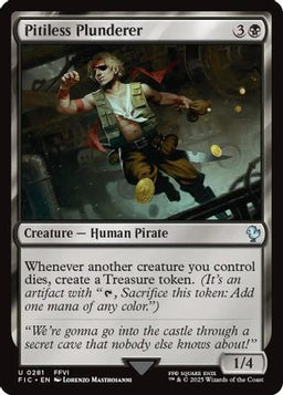 Pitiless Plunderer (Surge Foil) (FIC-281) - Commander: FINAL FANTASY Foil