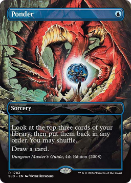 Ponder (1783) (SLD-1783) - Secret Lair Drop (Borderless)