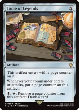 Tome of Legends (Surge Foil) (FIC-369) - Commander: FINAL FANTASY Foil