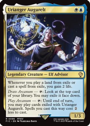 Urianger Augurelt (Surge Foil) (FIC-096) - Commander: FINAL FANTASY Foil