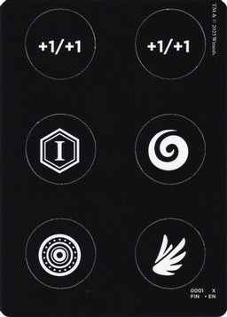 Punch Card Token (0001 // 0002) (FIN-1 // 2) - FINAL FANTASY