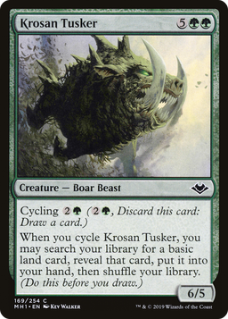 Krosan Tusker (MH1-169) - Modern Horizons Foil