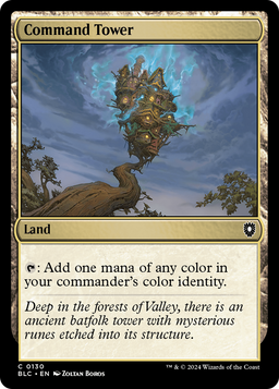Command Tower (BLC-130) - Bloomburrow Commander