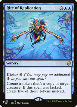 Rite of Replication (C21) (LIST-128/081) - The List