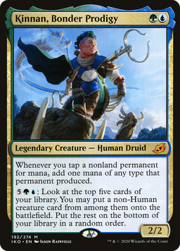 Kinnan, Bonder Prodigy (IKO-192) - Ikoria: Lair of Behemoths Foil