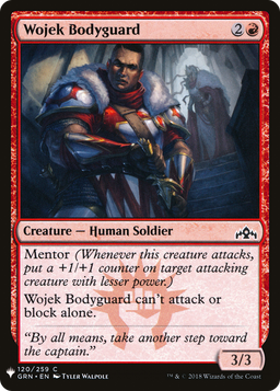Wojek Bodyguard (LIST-GRN-120) - The List