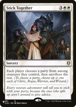 Stick Together (LIST-CLB-661) - The List