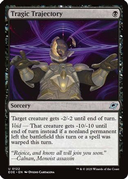 Tragic Trajectory (EOE-122) - Edge of Eternities Foil