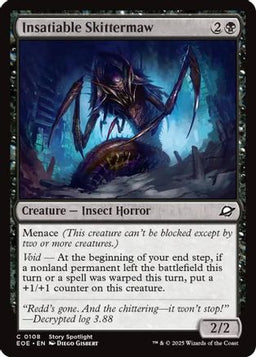Insatiable Skittermaw (EOE-108) - Edge of Eternities