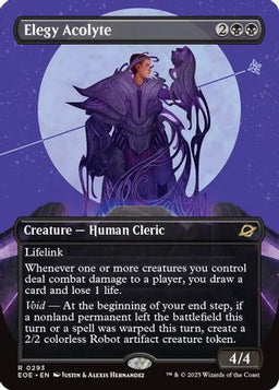 Elegy Acolyte (Borderless) (EOE-293) - Edge of Eternities Foil