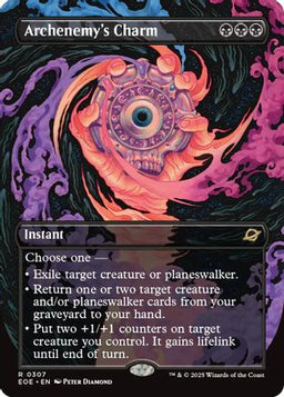 Archenemy's Charm (Borderless) (EOE-307) - Edge of Eternities Foil