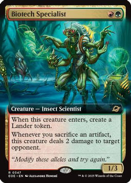 Biotech Specialist (Extended Art) (EOE-347) - Edge of Eternities Foil