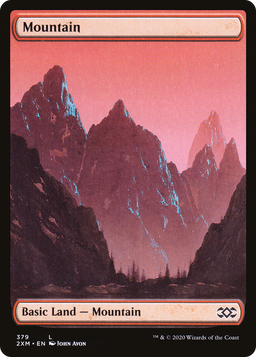 Mountain (379) (2XM-379) - Double Masters Foil
