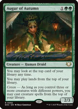 Augur of Autumn (EOC-092) - Commander: Edge of Eternities