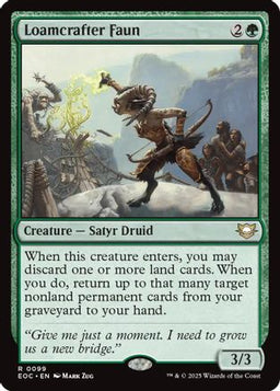 Loamcrafter Faun (EOC-099) - Commander: Edge of Eternities