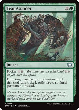 Tear Asunder (EOC-109) - Commander: Edge of Eternities