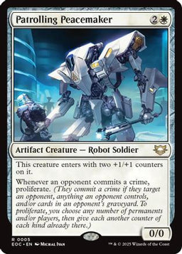 Patrolling Peacemaker (EOC-005) - Commander: Edge of Eternities
