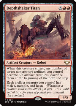 Depthshaker Titan (EOC-009) - Commander: Edge of Eternities