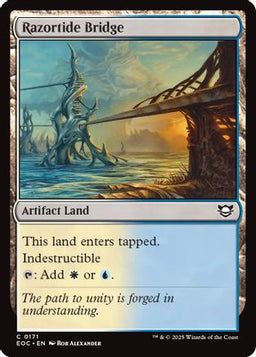 Razortide Bridge (EOC-171) - Commander: Edge of Eternities