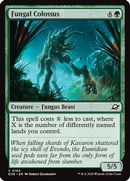 Fungal Colossus (EOE-184) - Edge of Eternities