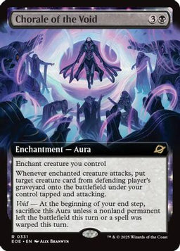 Chorale of the Void (Extended Art) (EOE-331) - Edge of Eternities Foil