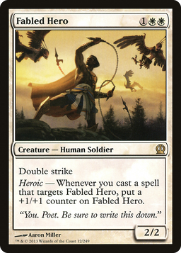 Fabled Hero (THS-012) - Theros