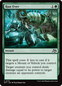 Run Over (DFT-179) - Aetherdrift Foil