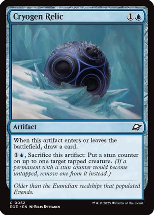 Cryogen Relic (EOE-052) - Edge of Eternities