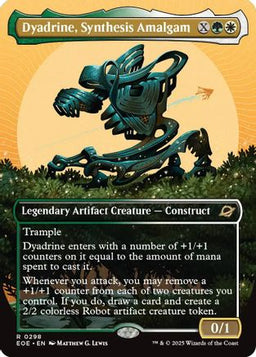 Dyadrine, Synthesis Amalgam (Borderless) (EOE-298) - Edge of Eternities Foil