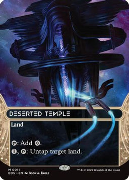 Deserted Temple (0011) (Borderless) (EOS-011) - Edge of Eternities: Stellar Sights