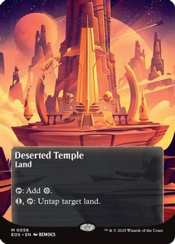 Deserted Temple (0056) (Borderless) (EOS-056) - Edge of Eternities: Stellar Sights