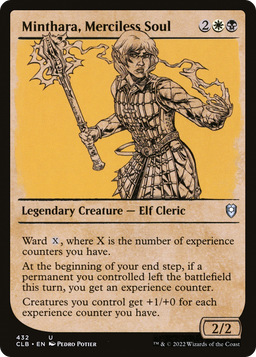 Minthara, Merciless Soul (Showcase) (CLB-432) - Commander Legends: Battle for Baldur's Gate: (Showcase) Foil