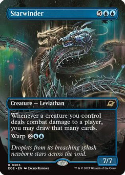 Starwinder (0306) (Borderless) (EOE-306) - Edge of Eternities Foil