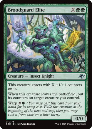 Broodguard Elite (EOE-175) - Edge of Eternities Foil
