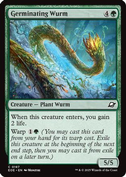 Germinating Wurm (EOE-187) - Edge of Eternities